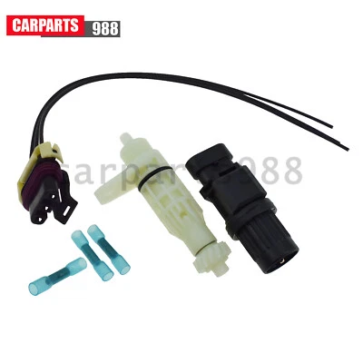 2Pcs Speed Sensor & Connector for Chevrolet Aveo Aveo5 Pontiac G3 96190708 - Image 1 of 4