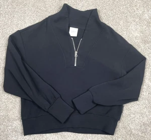 Varley 1/4 Quarter Zip Sweatshirt doppelt weich schwarz Davidson Sweat X-Small - Bild 1 von 9
