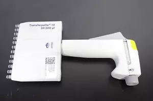 BrandTech Transferpette 12 Channel Manual Pipette 20-200uL - Picture 1 of 8
