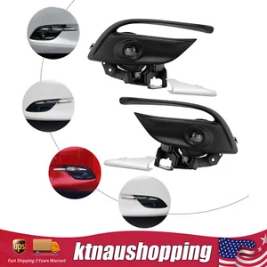 Par de luces antiniebla delanteras izquierda derecha para parachoques LED LH RH para Mazda 3 2017 2018 - Imagen 1 de 14