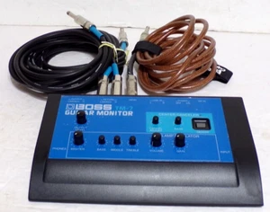 Boss TM-7 Guitar Monitor Amplifier Simulator With Instrument Cables - Picture 1 of 7