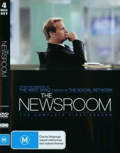 The Newsroom: The Complete First Season DVD (Region 4) VGC NEW CASE - Picture 1 of 3