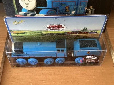 Tren Thomas 1993 curva de aprendizaje madera imán plano techo brio Gordon & Tender! Foto 1 de 4