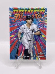 2025 Topps Chrome Power Players Giancarlo Stanton PP-13 Yankees - Picture 1 of 2