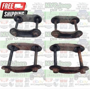 Jeep Wrangler YJ 87-95 Leaf Spring Shackle Pivot with Bolts OEM Front & Rear - Picture 1 of 1