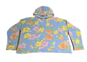Polo Ralph Lauren Girls Floral Terry Hoodie Hibiscus Size XL (16) NWT - Picture 1 of 9