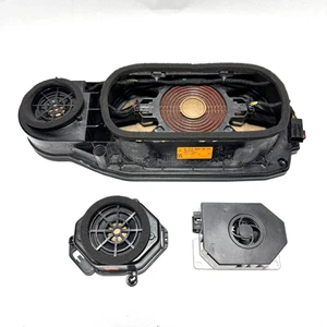 📌 13-18 MERCEDES E350 W212 REAR SHELF RIGHT AUDIO SUBWOOFER W/ AMPLIFIER OEM - Picture 1 of 24