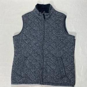 Chaleco Abercrombie & Fitch Acolchado Hombres 2XL Gris Brezo Cremallera Completa GorpCore Exterior - Imagen 1 de 13