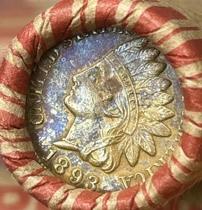Unsearched Olde Estate Wheat Penny Roll 50 Vintage Cents-1893 Indian Head Cent - Picture 1 of 2