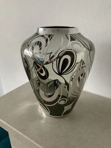 FRIEDRICH SPAHR silber verzierte Vase (WMF) ? - Bild 1 von 22