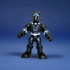 Playskool Marvel Super Hero Adventures Black Panther figure (2018) - Picture 1 of 4