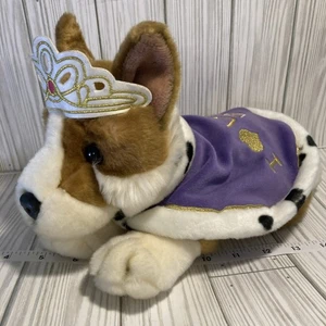 Keel Toys 11" Corgi Dog Royal Cape & Crown “I Love London” Plush R - Picture 1 of 13