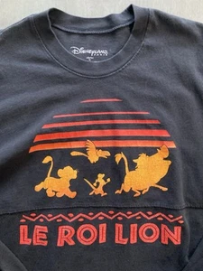 DISNEY SPIRIT JERSEY DISNEYLAND PARIS LE ROI LION XL Vintage Rare Simba - Picture 1 of 8