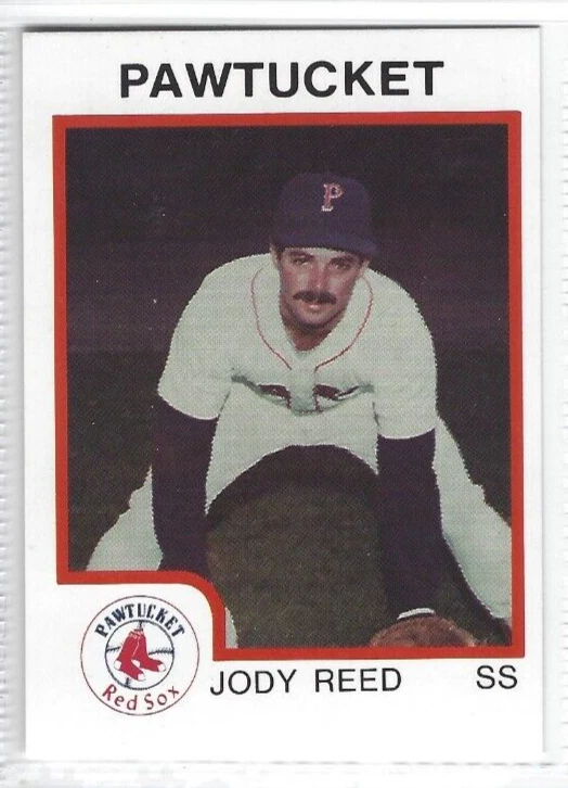 1987 Pawtucket Red Sox (Triple A-Boston Red Sox) Jody Reed - Image 1 of 1
