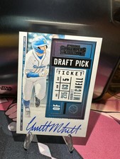 2020 Panini Contenders - Draft Pick Ticket #DPT-GM Garrett Mitchell (AU, RC)