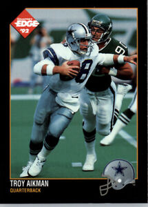 1992 Collector's Edge #31 Troy Aikman - Dallas Cowboys