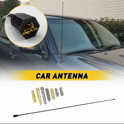 Mástil de antena 21" negro Power Radio AM/FM para CHEVY SILVERADO 2006-2022 nuevo Foto 1 de 4