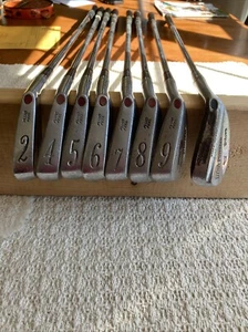 Wilson Staff DYNAPOWER Fluid Feel Button Back 2-PW Iron Set ⛳ Steel Stiff - Picture 1 of 7