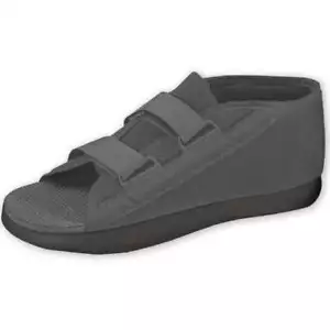 FLA Men's Post-Op Shoe w/MicroBan Black Medium - Picture 1 of 3