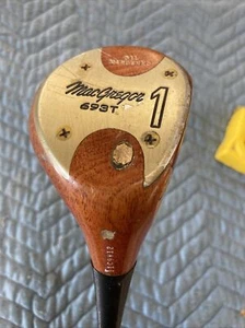 Macgregor 693T persimmon driver Graphite shaft. Needs a new grip. Nice condition - Picture 1 of 8