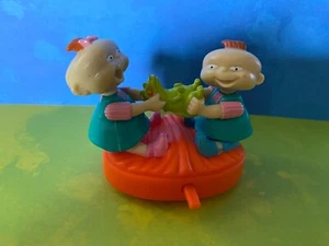 RARE BURGER KING TOY 1998 RUGRATS TWIN WIND UP TOY PHIL & LIL RUG RATS TWINS - Picture 1 of 3