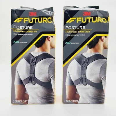  Futuro Posture Corrector Adjustable One Size Fits Most For Upper Back - Image 1 of 4