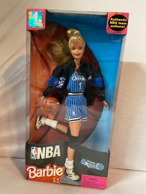 1998 Mattel NBA Orlando Magic Barbie Doll New in Box - Image 1 of 4