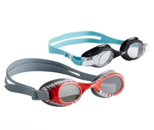 ✅ Kinder Haizähne Speedo 2er Pack Bumerang Bedruckte Brille Jungen Größe 4-8 Jahre - Bild 1 von 3
