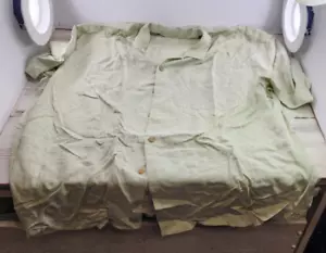 Tommy Bahama Hemd Herren 2XL hellgrün geblümt 100% Seide SS Knopfleiste Hawaii - Bild 1 von 9