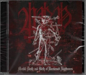 URN-MORBID DEATH AND BIRTH OF UNRELEASED NIGHTMARES-CD-black-thrash metal-absu - Picture 1 of 2