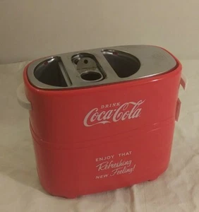 Nostalgia Coca Cola HDT600COKE Pop-Up Hot Dog Toaster TESTED *GUC* - Picture 1 of 9