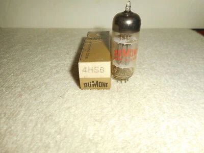 Tubo de vacío Nos DUMONT 4HS8 PROBADO Foto 1 de 4