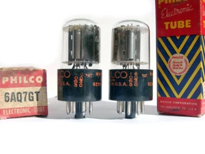 ONE 6AQ7GT/6AQ7 PHILCO DE NUEVO tubo lámpara válvula válvula - Imagen 1 de 1