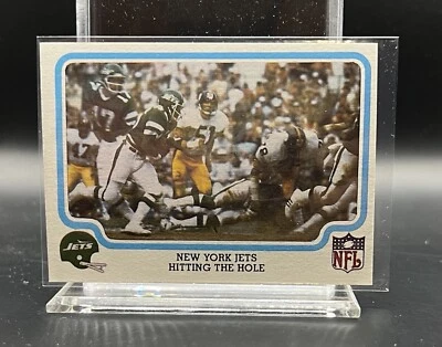 1979 Fleer New York Jets Hitting The Hole Card #37  - Image 1 of 2