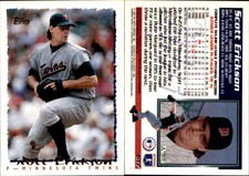 Scott Erickson 1995 Topps #617 Card Minnesota Twins