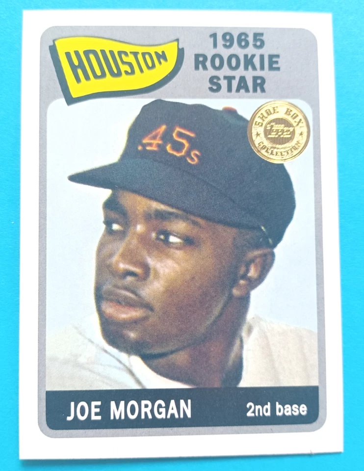 2003 TOPPS SHOEBOX COLLECTION JOE MORGAN #33 1965 RC REPRINT #16 HOUSTON - Image 1 of 2