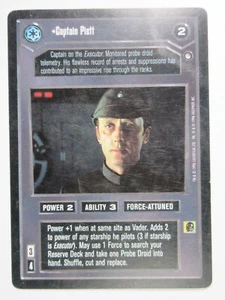 Captain Piett 1996 Hoth BB Limited Decipher Star Wars CCG SP (x1)  - Picture 1 of 2