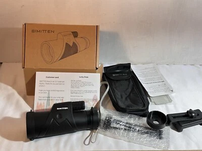 Simitten Monocular Telescope 12×42 Bird Watching, Theatre, Sports - Image 1 of 4