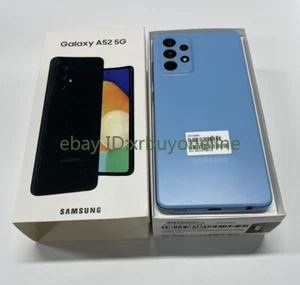 Samsung Galaxy A52(5G) SM-A526U 128GB+6GB Factory Unlocked Smartphone -New - Picture 1 of 21