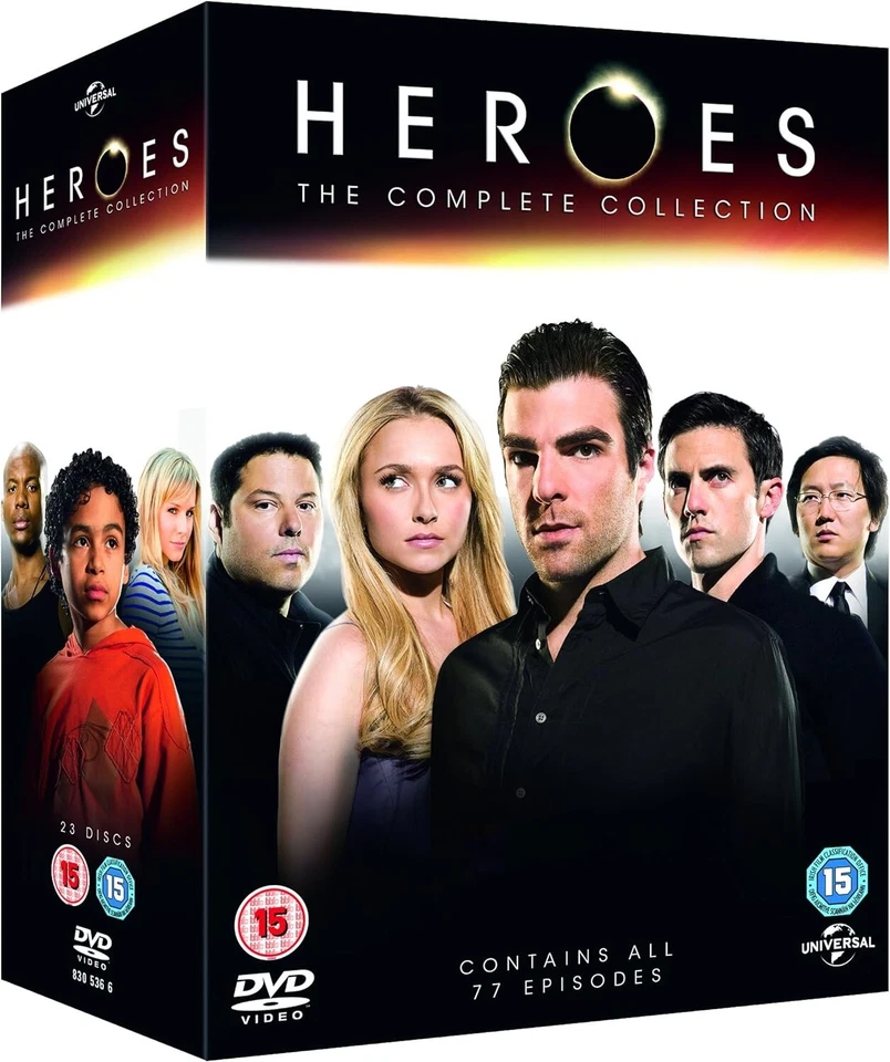 Heroes The Complete Collection DVD 5053083053666 Hayden Panettiere Jack C.
