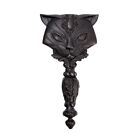 Alchemy Gothic Sacred Cat Hand Mirror Silver Or Black Resin Gift Decor V64 New