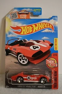 Hot Wheels Corvette Grand Sport Roadster entonces y ahora Mattel 102/250 - Imagen 1 de 4