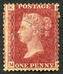 SG43 Penny Plate 160 (MK) M/Mint - Picture 1 of 1