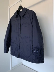 BNWT ADULT Uniqlo Anya Hindmarch Pufftech Jacket Navy S - Picture 1 of 10