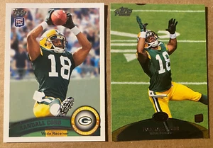 RANDALL COBB RC x (2) 2011 Topps #149 & Topps Prime #55 GRÜNE BAY PACKER - Bild 1 von 1