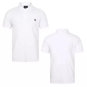 Polo Shirt da uomo Paul Smith bianca prezzo di ricambio £85 - Foto 1 di 9