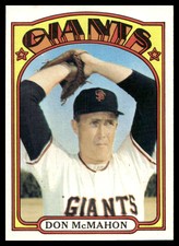1972 Topps #509 Don McMahon San Francisco Giants NR-MINT SET BREAK!