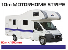10m x 150mm MOTORHOME VINYL STRIPES GRAPHICS STICKERS DECALS CAMPER VAN CARAVAN