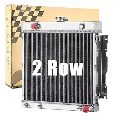 2-Row Radiator Fit 72-79 DODGE D100 W150 Ramcharger Plymouth PB100 PB200 5.9L - Image 1 of 4