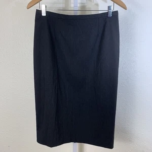 NWOT Laundry By Shelli Segal Pencil Skirt Size 10 Pinstripes Vintage Made in USA - Picture 1 of 10